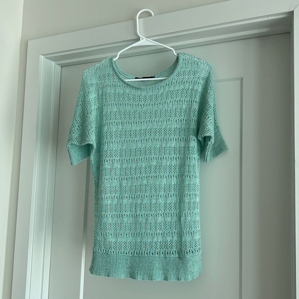 Maurices Short Sleeve Sweater Blouse